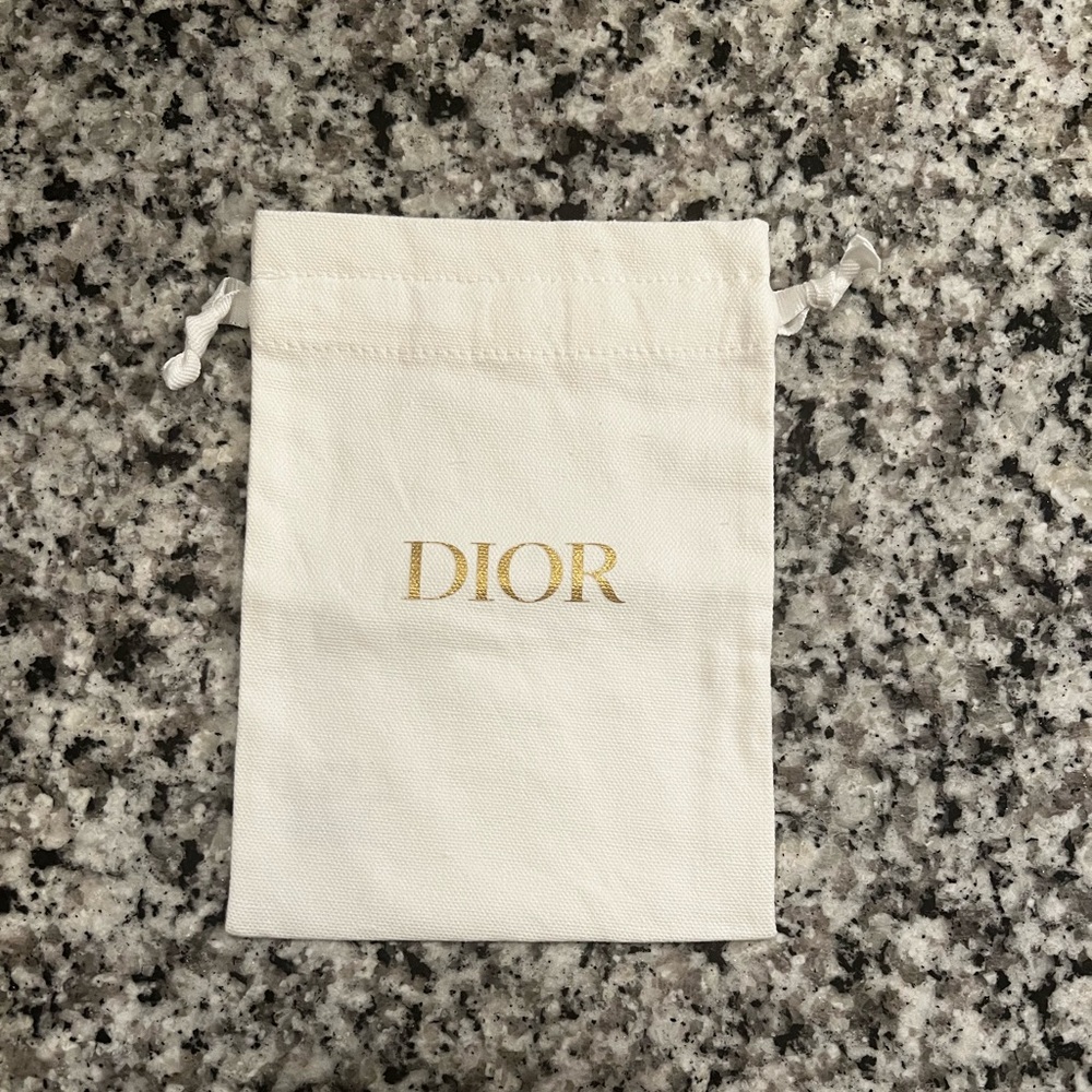 New Dior dustbag for small wallet/card holder/jewelry